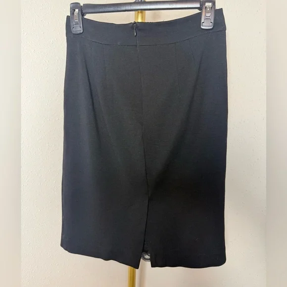 Trina Turk Classic Wool Blend Pencil Skirt - Picture 3 of 6